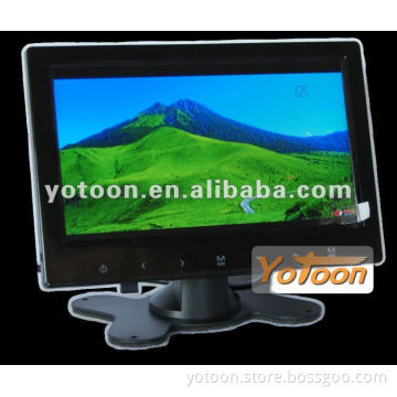 Touch button TFT LCD Monitor / 7'' stand-alone/headrest car TFT LCD monitor
